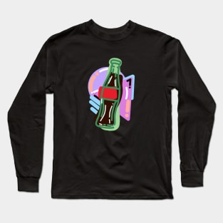 Coke Retro 90s minimalist Long Sleeve T-Shirt